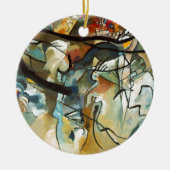 Kandinsky Composition V Abstract schilderen Keramisch Ornament (Voorkant)