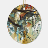 Kandinsky Composition V Abstract schilderen Keramisch Ornament (Links)