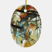 Kandinsky Composition V Abstract schilderen Keramisch Ornament (Voorkant)