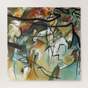 Kandinsky Composition V Abstract schilderen Legpuzzel