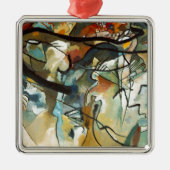Kandinsky Composition V Abstract schilderen Metalen Ornament (Voorkant)
