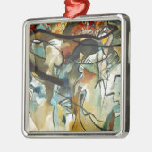 Kandinsky Composition V Abstract schilderen Metalen Ornament (Links)