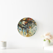 Kandinsky Composition V Abstract schilderen Ronde Klok (Huis)