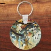 Kandinsky Composition V Abstract schilderen Sleutelhanger (Voorkant)