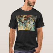 Kandinsky Composition V Abstract schilderen T-shirt (Voorkant)