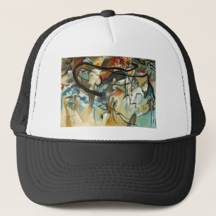 Kandinsky Composition V Abstract schilderen Trucker Pet