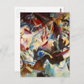 Kandinsky Composition VI Abstract schilderen Briefkaart (Voorkant / Achterkant)