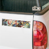 Kandinsky Composition VI Abstract schilderen Bumpersticker (Op Truck)