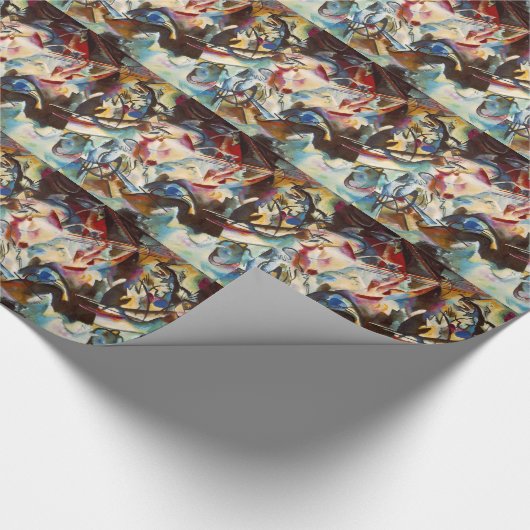 Kandinsky Composition VI Abstract schilderen Cadeaupapier (Hoek)