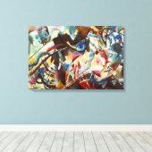 Kandinsky Composition VI Abstract schilderen Canvas Afdruk (Insitu (Houten vloer))