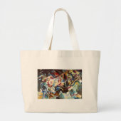Kandinsky Composition VI Abstract schilderen Grote Tote Bag (Voorkant)
