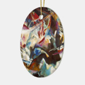Kandinsky Composition VI Abstract schilderen Keramisch Ornament (Links)