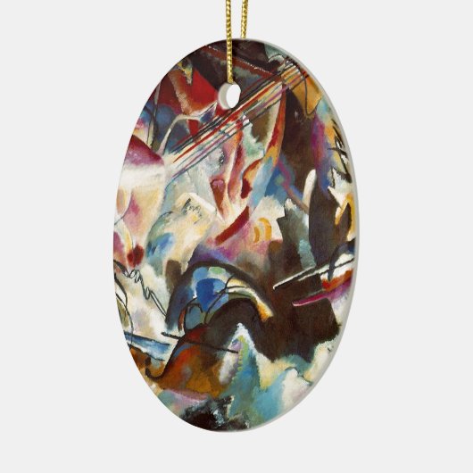 Kandinsky Composition VI Abstract schilderen Keramisch Ornament (Links)