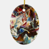 Kandinsky Composition VI Abstract schilderen Keramisch Ornament (Voorkant)