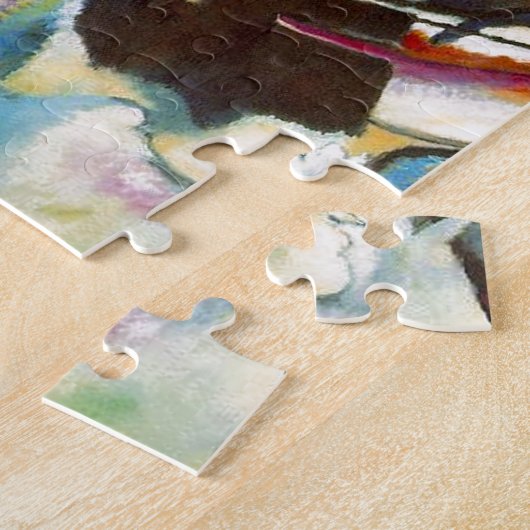 Kandinsky Composition VI Abstract schilderen Legpuzzel (Zijkant)