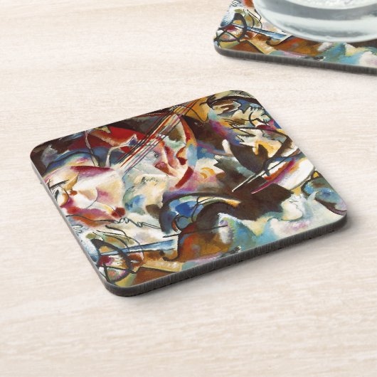 Kandinsky Composition VI Abstract schilderen Onderzetter (Linkerzijde)