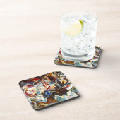 Kandinsky Composition VI Abstract schilderen Onderzetter (Rechterzijde)