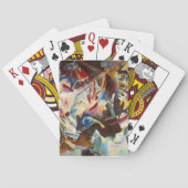 Kandinsky Composition VI Abstract schilderen Pokerkaarten (Achterkant)