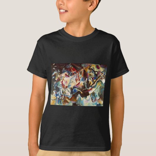 Kandinsky Composition VI Abstract schilderen T-shirt (Voorkant)