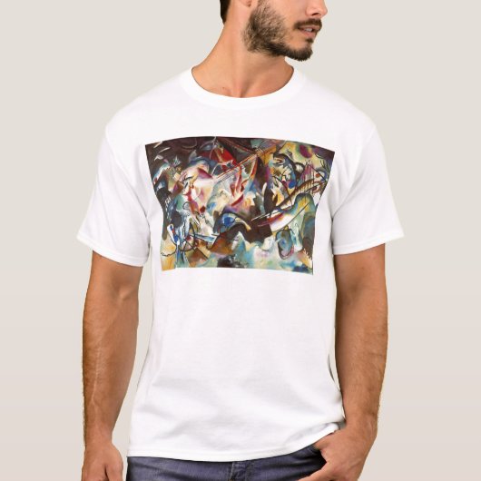 Kandinsky Composition VI Abstract schilderen T-shirt (Voorkant)