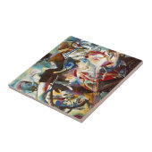 Kandinsky Composition VI Abstract schilderen Tegeltje (Zijkant)