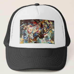 Kandinsky Composition VI Abstract schilderen Trucker Pet