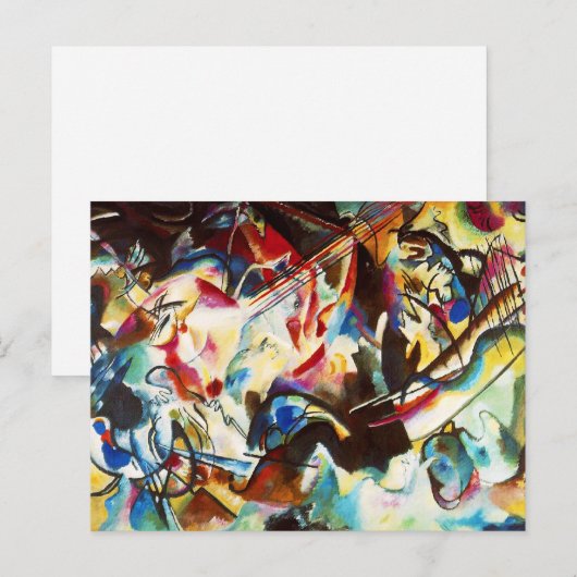 Kandinsky Composition VI Briefkaart (Voorkant / Achterkant)