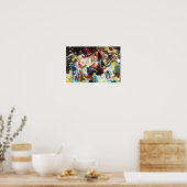 Kandinsky Composition VI Poster (Keuken)