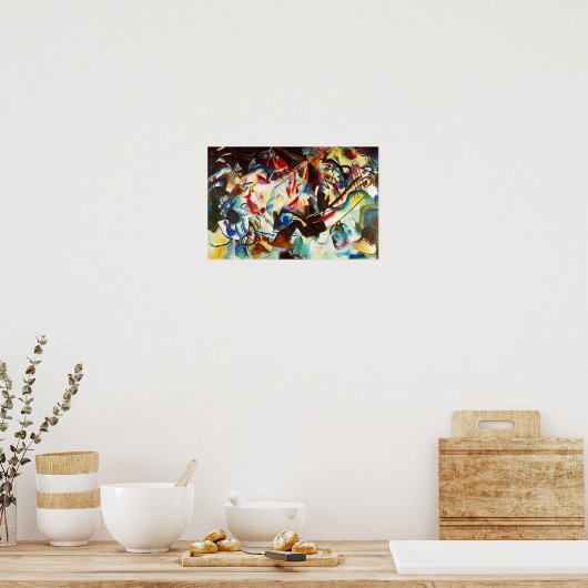 Kandinsky Composition VI Poster (Keuken)
