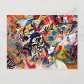 Kandinsky Composition VII Abstract schilderen Briefkaart (Voorkant)