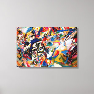 Kandinsky Composition VII Abstract schilderen Canvas Afdruk
