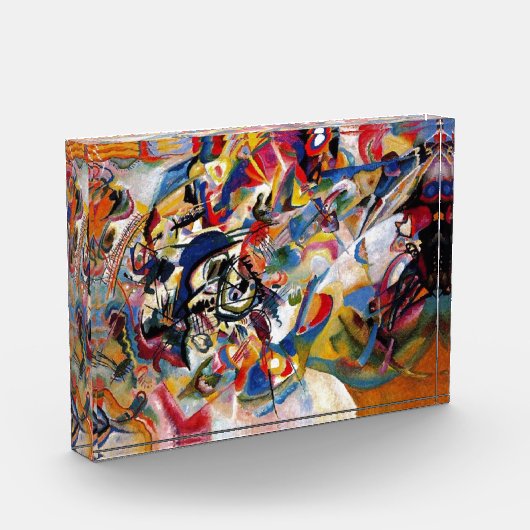 Kandinsky Composition VII Abstract schilderen Fotoblokken (Links)