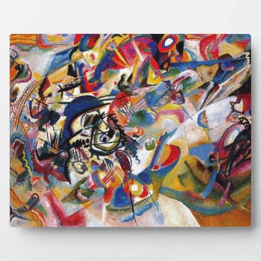 Kandinsky Composition VII Abstract schilderen Fotoplaat (Voorkant)