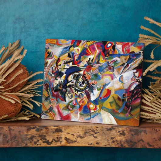 Kandinsky Composition VII Abstract schilderen Fotoplaat (Zijkant)