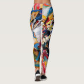 Kandinsky Composition VII Abstract schilderen Leggings (Achterkant)
