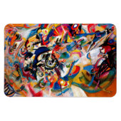 Kandinsky Composition VII Abstract schilderen Magneet (Horizontaal)