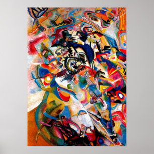 Kandinsky Composition VII Abstract schilderen Poster