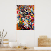 Kandinsky Composition VII Abstract schilderen Poster (Keuken)