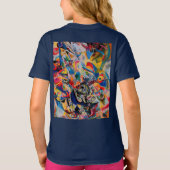 Kandinsky Composition VII Abstract schilderen T-shirt (Achterkant)