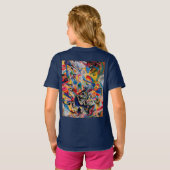 Kandinsky Composition VII Abstract schilderen T-shirt (Achterkant volledig)