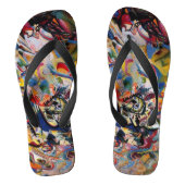 Kandinsky Composition VII Abstract schilderen Teenslippers (Voetbed)