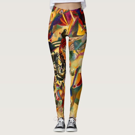 Kandinsky - Composition VII Leggings (Voorkant)