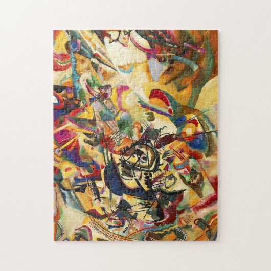 Kandinsky Composition VII Puzzle Legpuzzel (Verticaal)