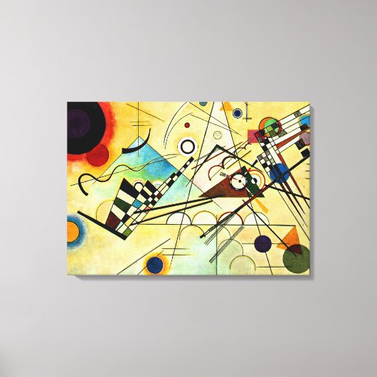 Kandinsky - Composition VIII Canvas Afdruk (Voorkant)