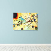 Kandinsky - Composition VIII Canvas Afdruk (Insitu (Houten vloer))