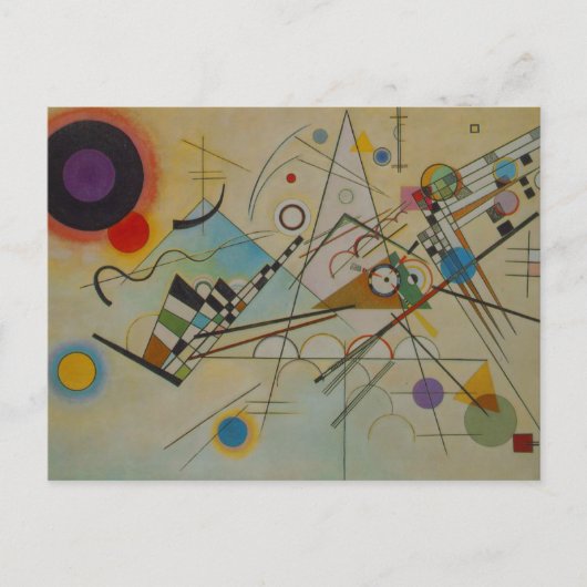 Kandinsky Composition VIII Oil Painting Briefkaart (Voorkant)
