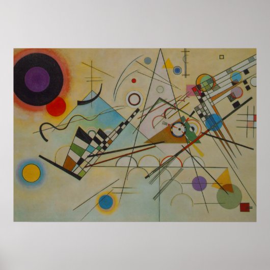 Kandinsky Composition VIII Painting Art Poster (Voorkant)