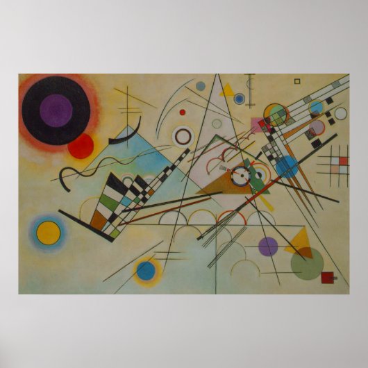 Kandinsky Composition VIII Painting Art Poster (Voorkant)