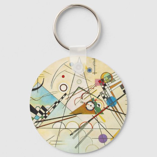 Kandinsky Composition VIII Sleutelhanger (Voorkant)