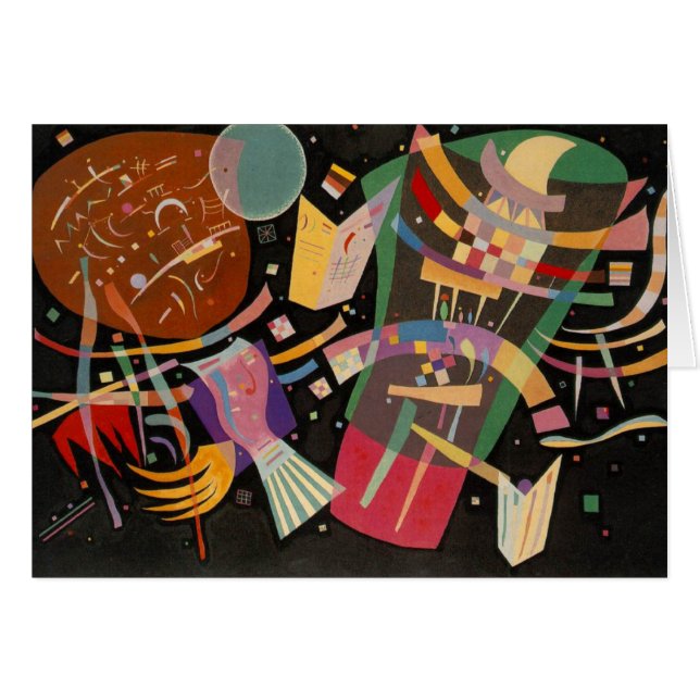 Kandinsky Composition X Abstract Kunstwerk (Voorkant Horizontaal)